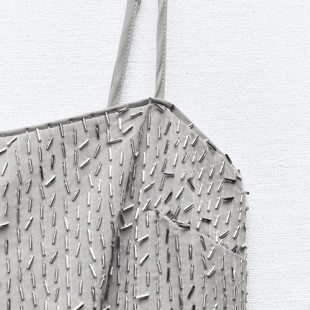Zara beaded mini dress - Picture 7 of 7